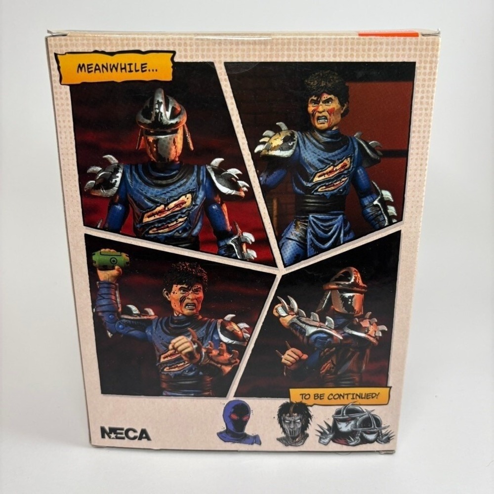 NECA TMNT Eastman and Laird The Shredder Battle Damaged 7" Action Figure NEW - Picture 4 of 8